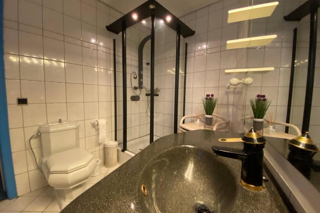 Fischerdorf-Fewo Kalkar Bagian luar foto